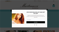 Desktop Screenshot of martinuzziaccessories.com